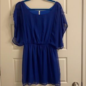 Miami Royal Blue Flowy Dress